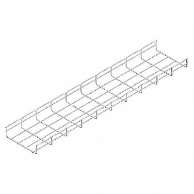 Wire Mesh Cable Tray 8x2In 10 Ft