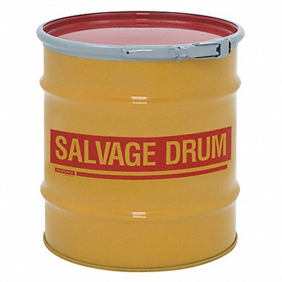 Salvage Drum Yellow 18ga 1.2mm