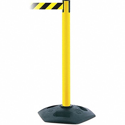 Barrier Post with Belt 7-1/2 ft L