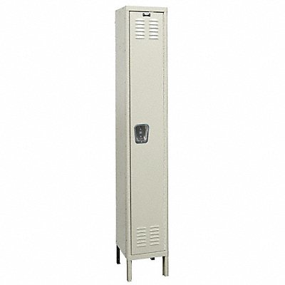 G7188 Wrdrb Lockr Lvrd 1 Wide 1 Tier Tan