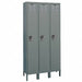 G3753 Wardrobe Locker Lvrd 3 Wide 1 Tier Gray