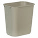 F9113 Wastebasket Rectangular 7 gal Beige