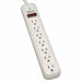 Surge Protector Strip 7 Outlet Wht