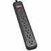 Surge Protector Strip 7 Outlet Blk