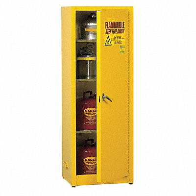 Flammable Safety Cabinet 48 gal Yellow