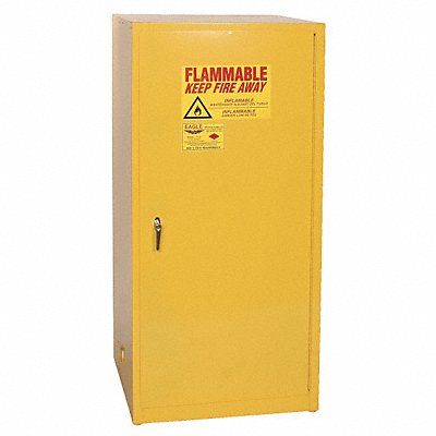 Flammable Safety Cabinet 60 gal Yellow