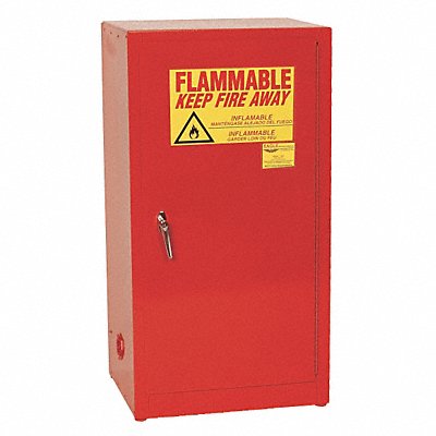 K2480 Flammable Safety Cabinet 16 gal Red