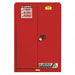 E4576 Flammable Safety Cabinet 45 gal Red