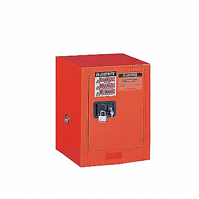 E4583 Flammable Safety Cabinet 12 gal Red