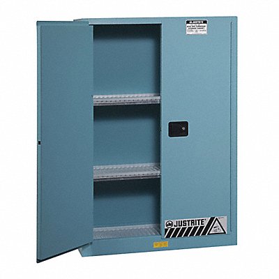 Corrosive Safety Cabinet 45 gal Blue