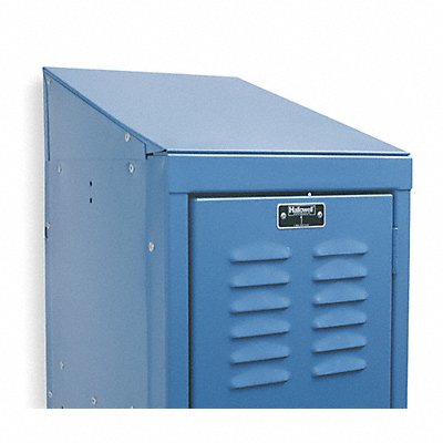 Locker Sloping-Top 12 Wx18 D Mrn Blu