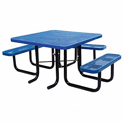 E0149 Picnic Table 80 W x75 D Blue