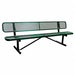 E0154 Outdoor Bench 96 in L 24 in W Green