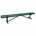 E5613 Outdoor Bench 96 in L 16-3/8 in H Grn