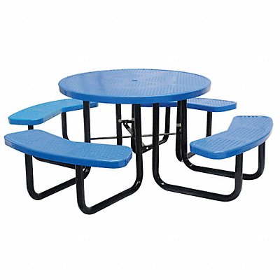 E5615 Picnic Table 81 Dia Blue