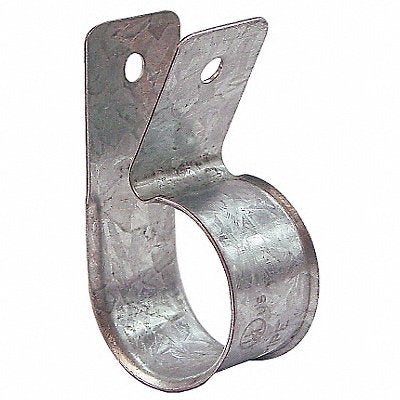 Single Hole Wrap Strap Steel 1 Pipe Size