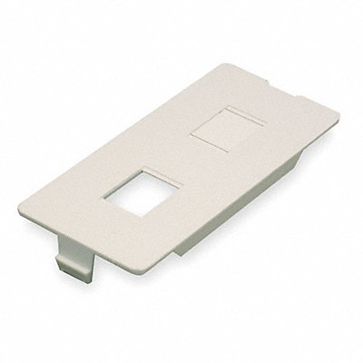 RJ11/RJ45 Cover Ivory Covers