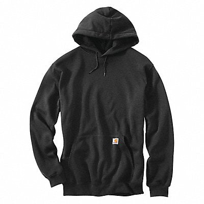 Hooded Sweatshirt Black Cotton/PET 2XL