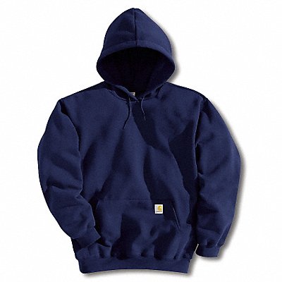 Hooded Sweatshirt Navy Cotton/PET 2XL