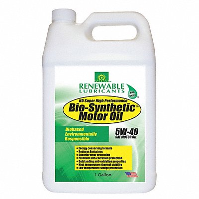 Engine Oil 5W-40 Bio-Synthetic 1gal