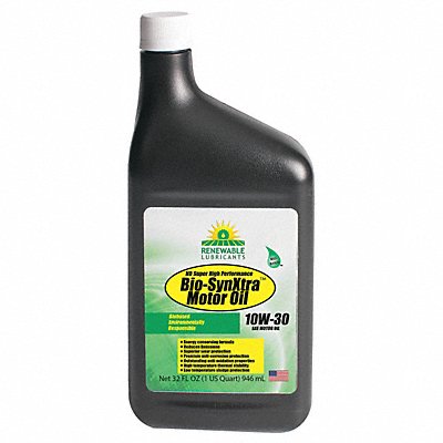 Engine Oil 10W-30 Bio-Synthetic 1qt