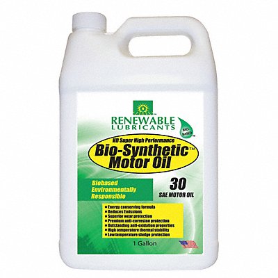 Engine Oil 30 Bio-Synthetic 1gal