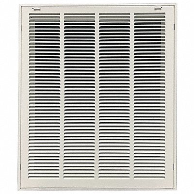 Filtered Return Air Grille 16x20 White