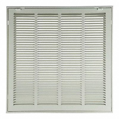 Filtered Return Air Grille 20x20 White