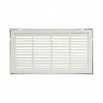 Filtered Return Air Grille 12x24 White