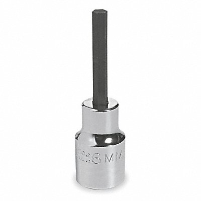 Socket Bit Steel 1/2 in TpSz 15 mm