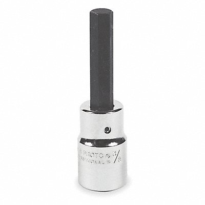 Socket Bit Steel 1/2 in TpSz 3/8 in