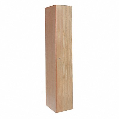 Lckr 1x1Lckr Red Oak 72 x12 x18 Assm