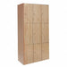 Lckr 3x3Lckr Lt Wood 72 x45 x18 Assm