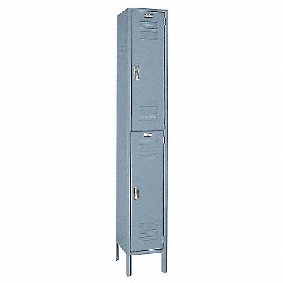 Wrdrb Lockr Lvrd 1 Wide 2 Tier Dove Gray