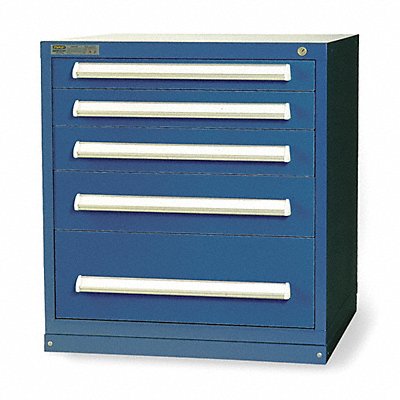 Cabinet Pedestal 27-3/4 D 33 H 30 W Blue