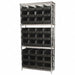 D5519 Bin Shlvng 14inx74inx36in Black