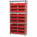 D5521 Bin Shlvng 14inx74inx36in Red