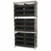 D5521 Bin Shlvng 14inx74inx36in Black