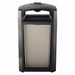 Trash Can 50 gal Black Polycarbonate