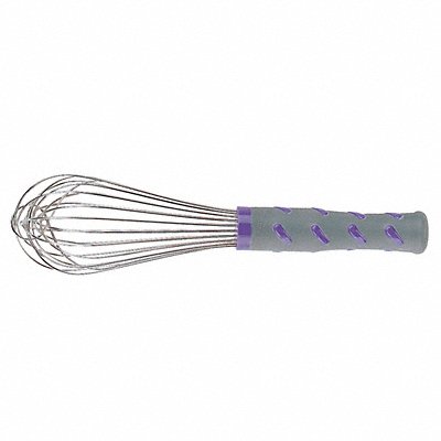 Whip 10 in L Purple Handle