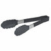 Scalloped Tongs 9 1/2 in L Nylon Black