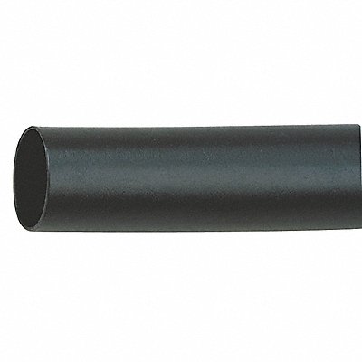 Shrink Tubing 4 ft Blk 0.125 in ID PK25