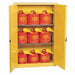 Flammable Safety Cabinet 45 gal Yellow