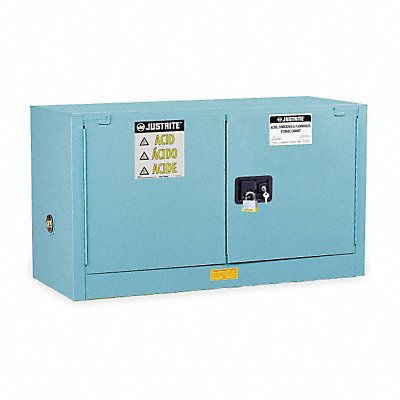 Corrosive Safety Cabinet Blue 18 D