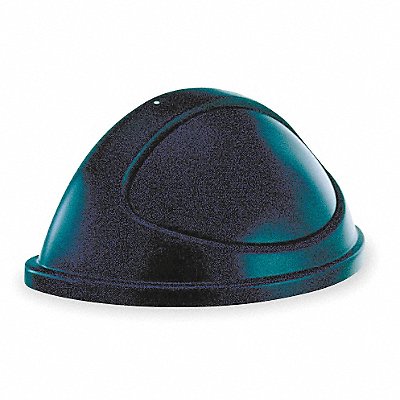 Trash Can Top Dome Swing Closure Black