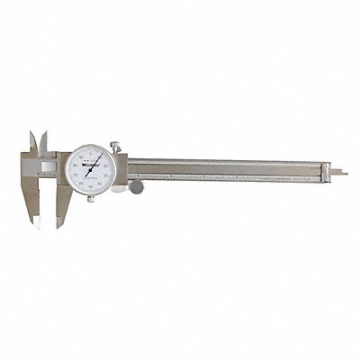 Dial Caliper 0-6 In 1 5/8 In Jaw