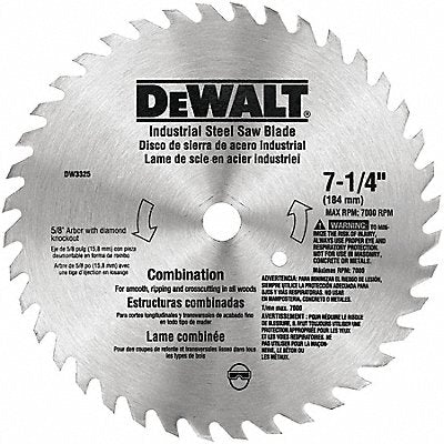 Circular Saw Blade 7 1/4 in 10 Teeth