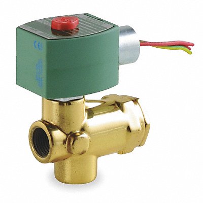 Solenoid Valve Brass NC Air Inert Gas