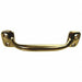 Pull Handle Cast Brass Polished