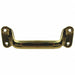 Pull Handle Cast Brass Polished